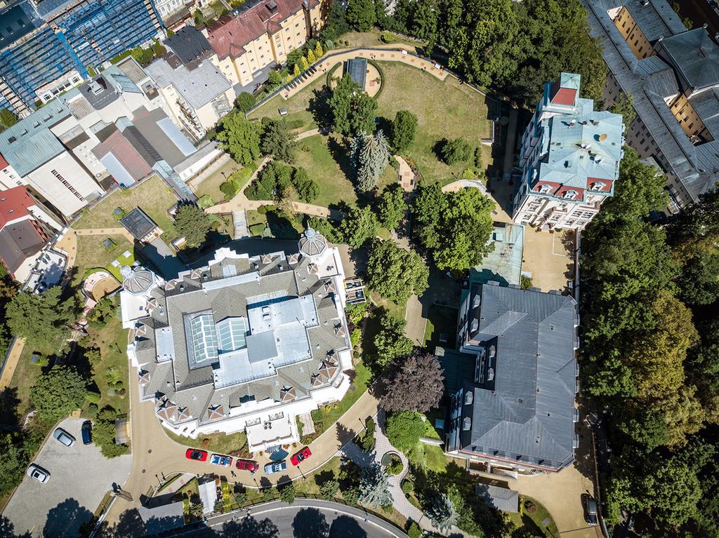 Bristol Vila Tereza Karlovy Vary Bagian luar foto